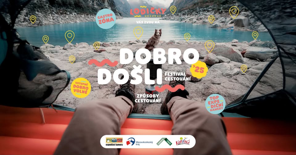 Dobro došli 2025: festival cestování, dobrého jídla a expedičních filmů